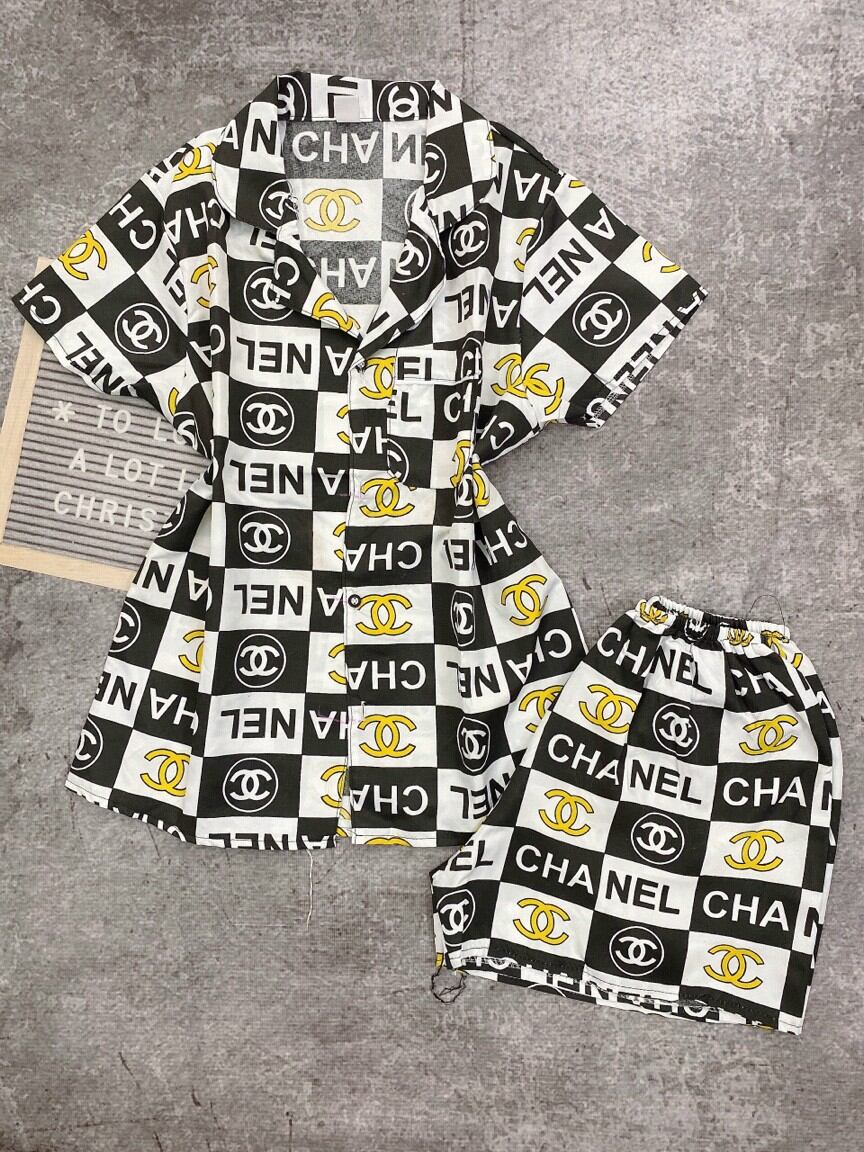 Bộ đồ ngủ nữ cộc đùi pijama bộ mặc nhà chất kate thái thoải mái dễ thương giá rẻ