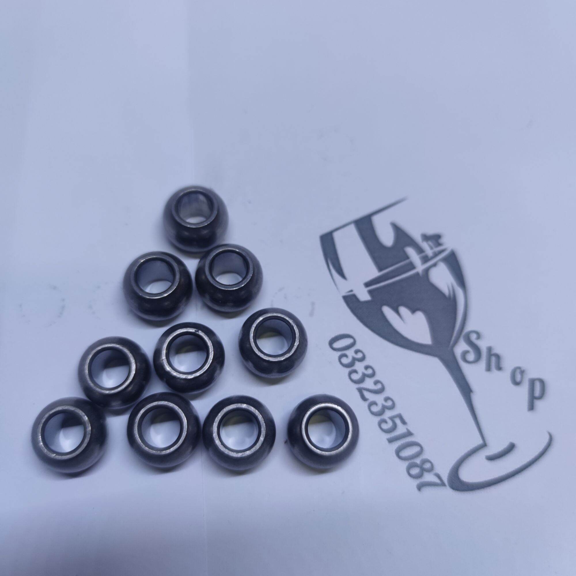 10 bạc tròn phi 8