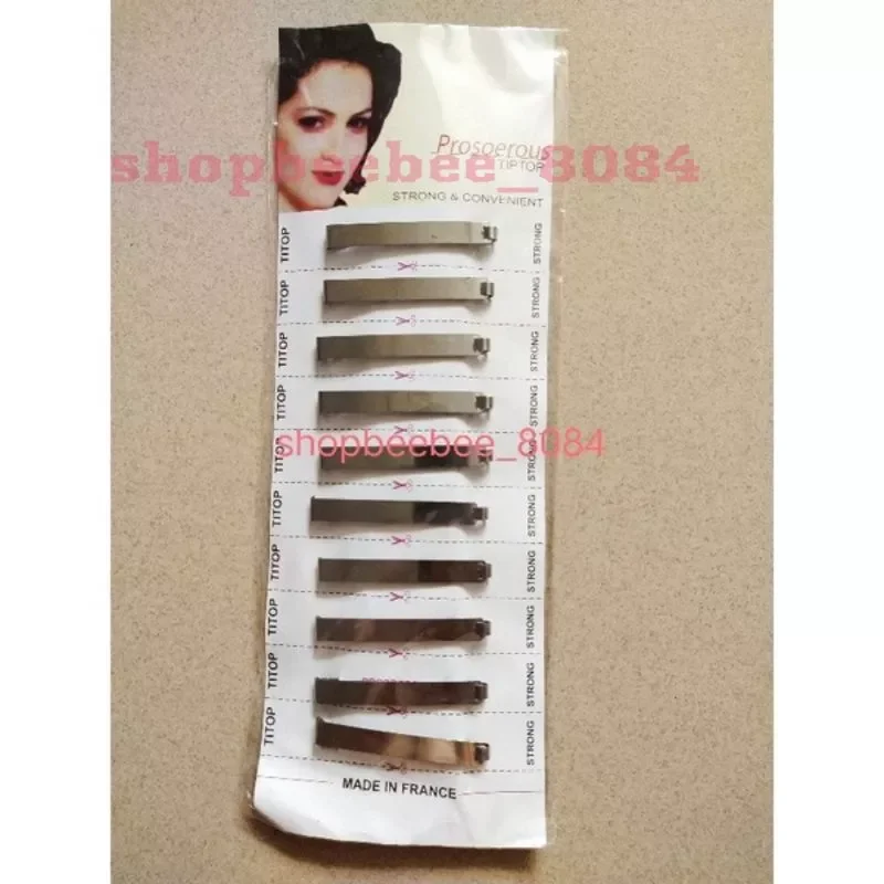 set vỉ cặp tóc 3 lá bé 10 cái , kẹp tóc dành cho các bà các mẹ