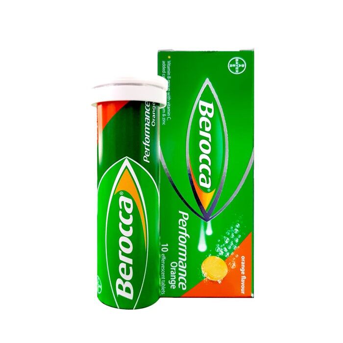 Viên Sủi Bổ Sung Vitamin Tổng Hợp Berocca Performance Mango Tuýp 10 Viên