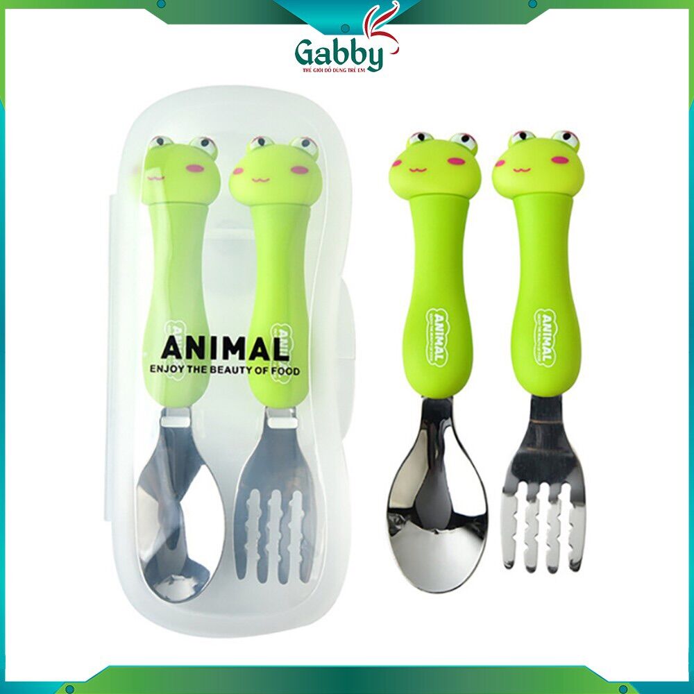 [HCM]Muỗng ăn dặm cho bé ANIMAL ( KHÔNG NĨA )
