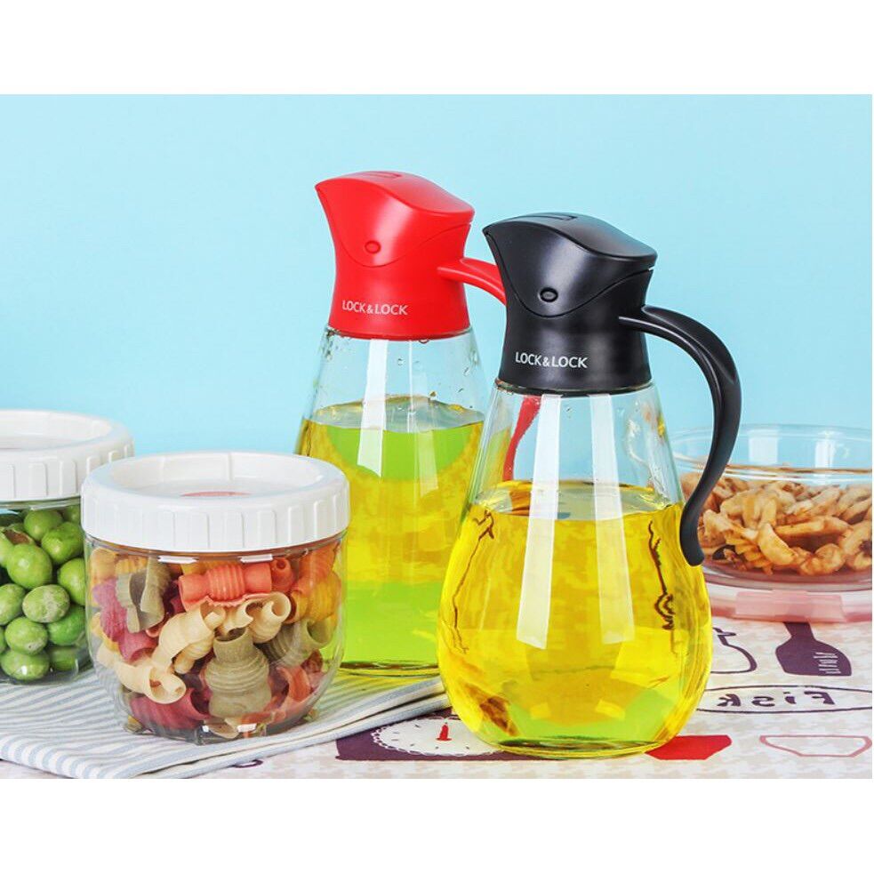 Bình Đựng Dầu Nắp Mở Tự Động Lock&Lock CKO101 (550ml)