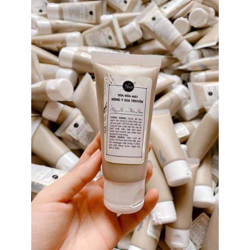 50g Sữa Rửa Mặt Đông Y Gia Truyền Ngừa Mụn, Giảm Nhờn Se Khít Chân Lông