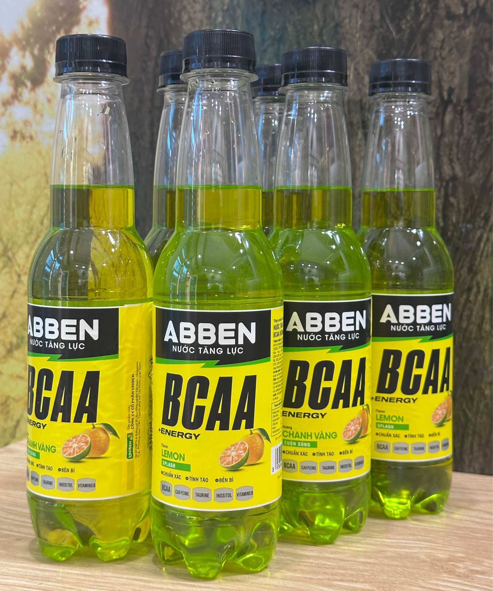 1 Lốc  Nước tăng lực ABBEN CHANH VÀNG  / 6 Chai *330ml
