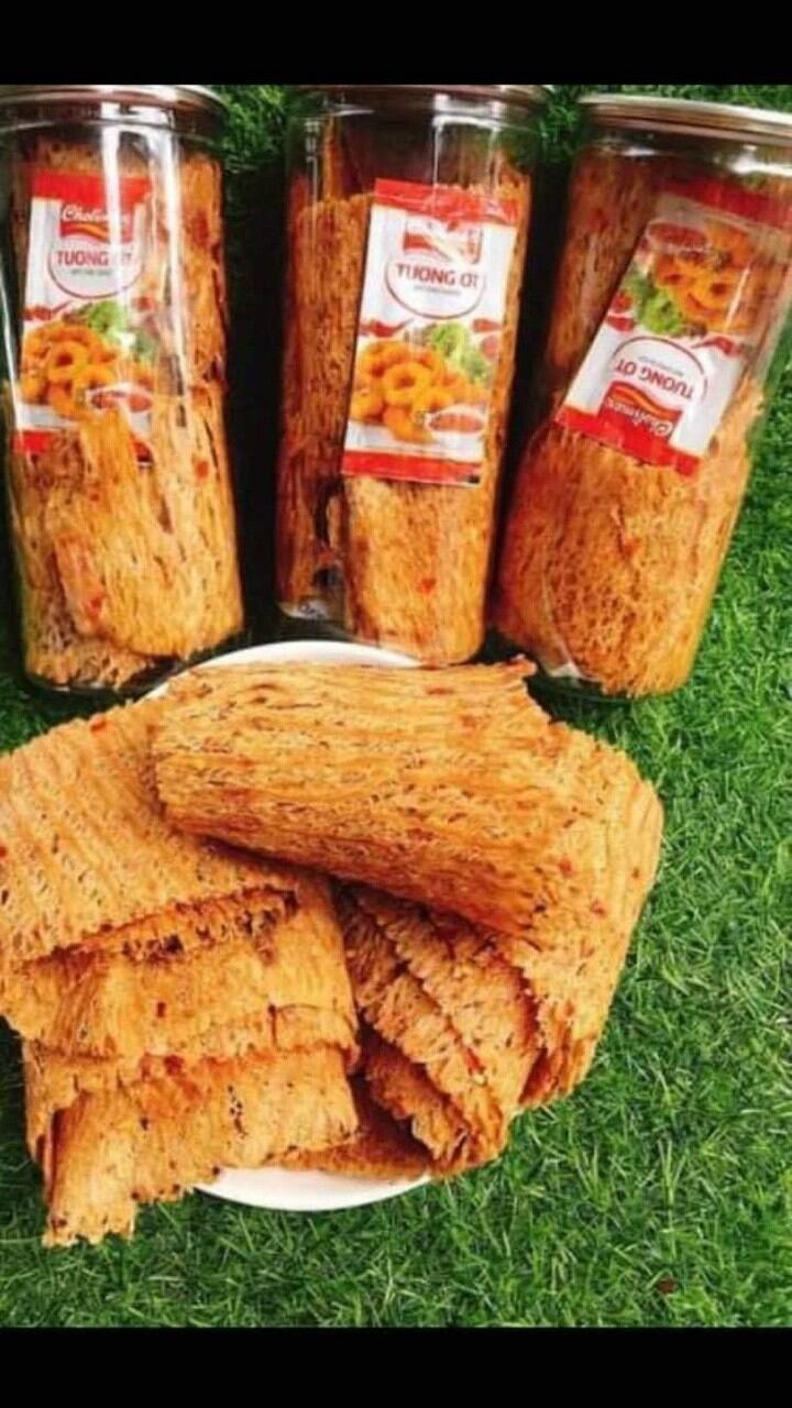 Mực cán tâm gia vị 250g