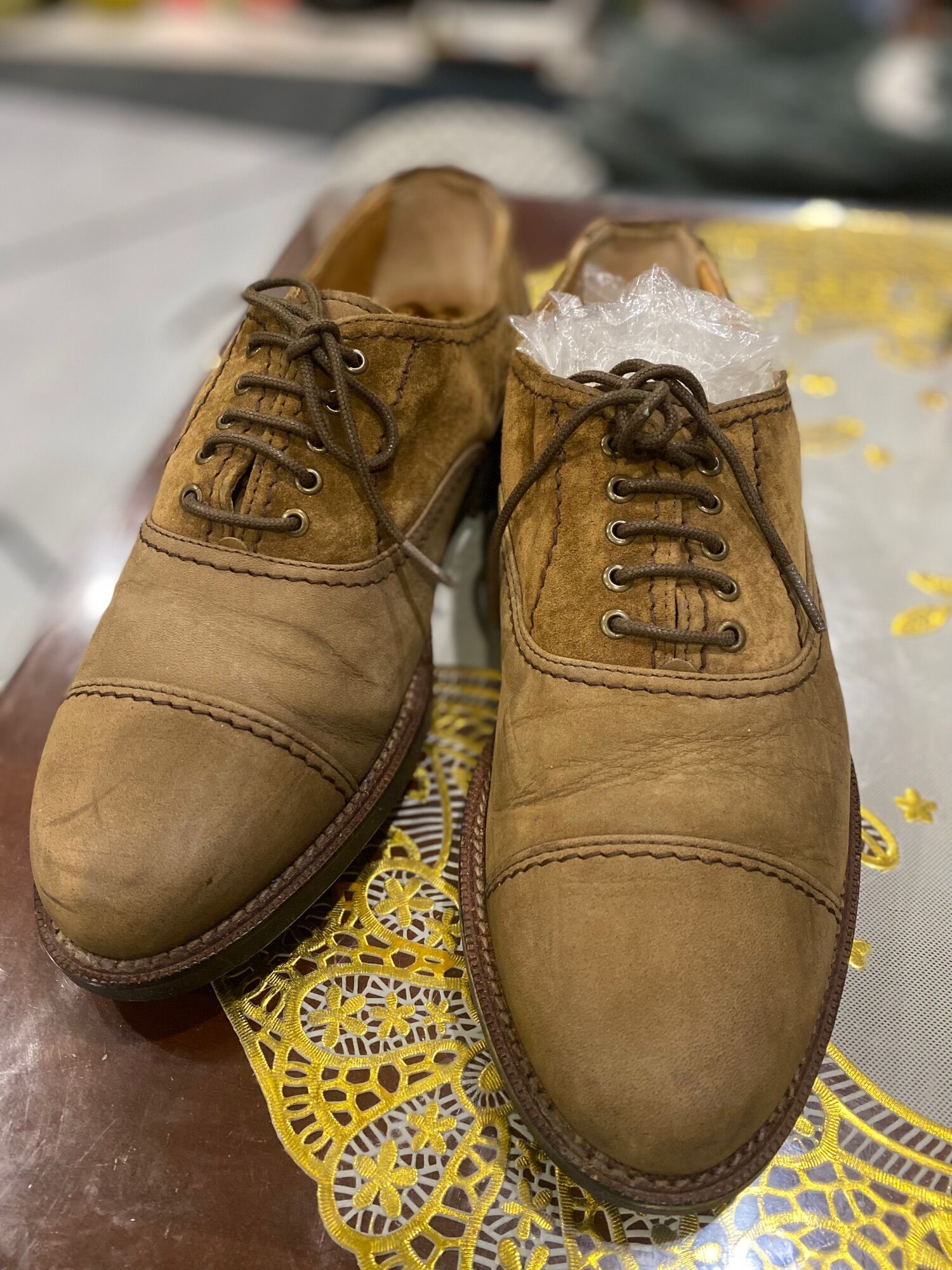 Giầy secondhand chính hãng - giầy da lộn size 41-25,5cm - độ mới trên 7