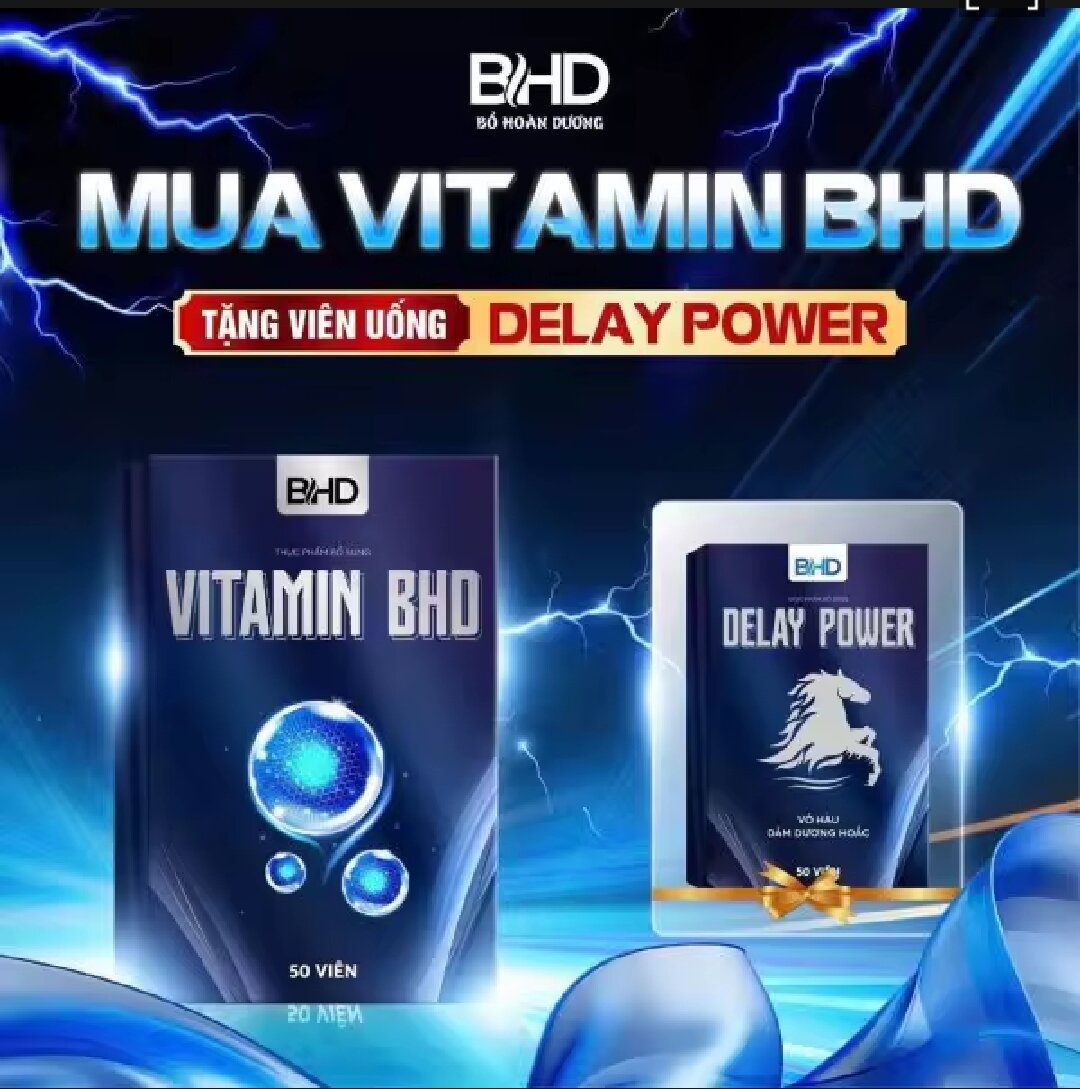 MUA 1 H DELAY POWER BHD 50V TẶNG KÈM 50V VTM BHD