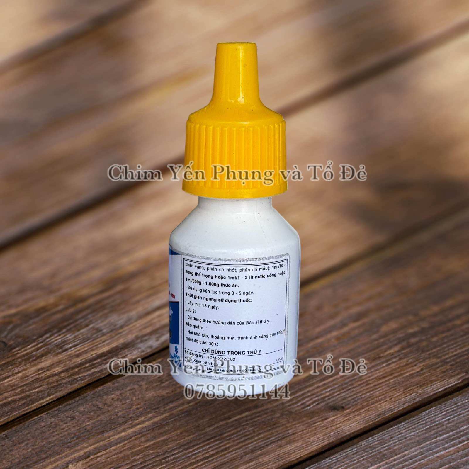 1 lọ Flosal D 10ml cho Gà Đá, Gia Cầm.