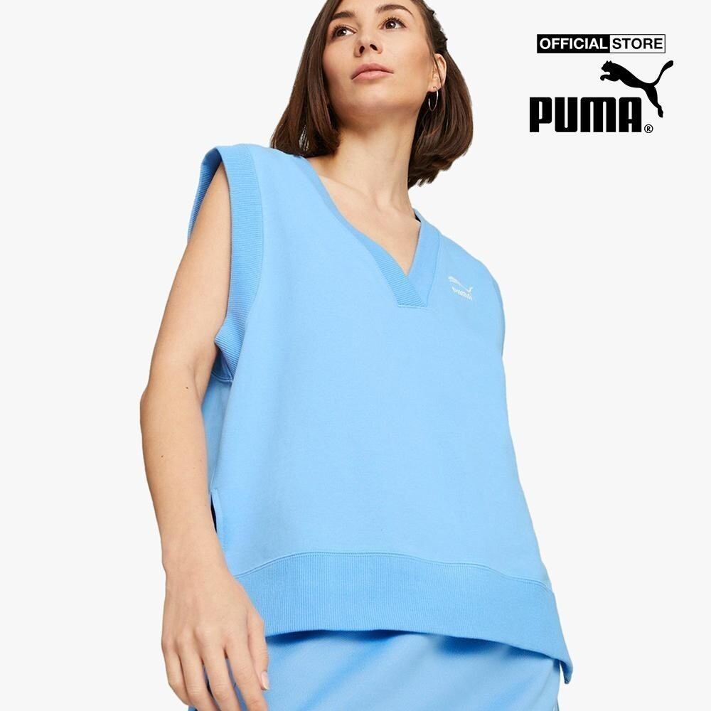 Puma - áo gilet cổ v classics 538076-93