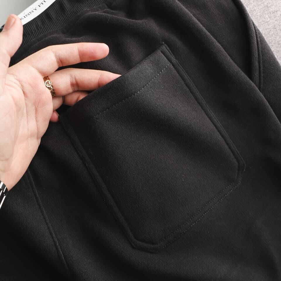 Quần jogger nam thun nỉ zara