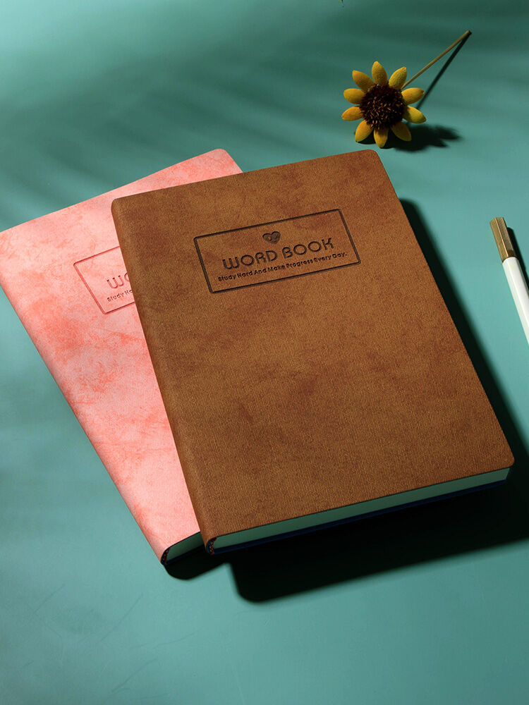 English Wordbook Thickened A5 Cute Refreshing Simple Female Words Memory Notebook Accumulation This Vocabulary Postgraduate Entrance Examination Reading Translation This College Student CET-4 and CET-6 English Benji Words Notebook