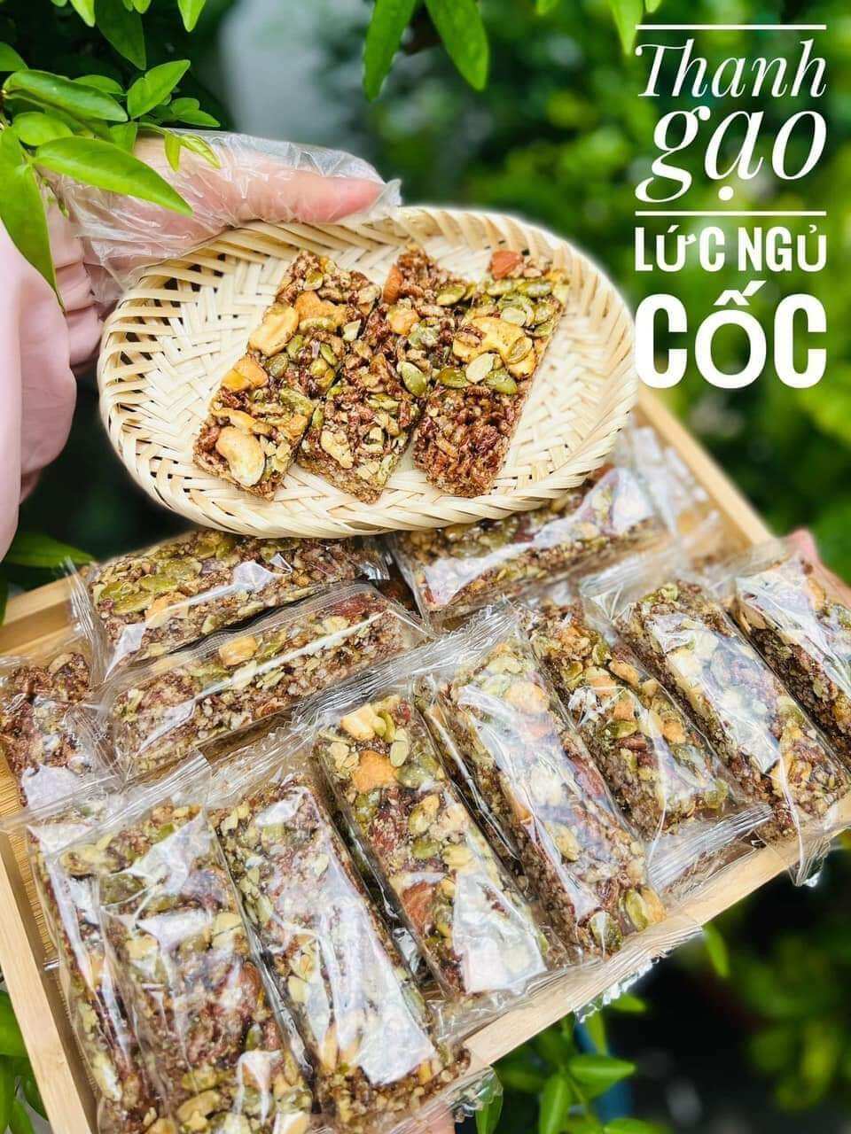 Thanh gạo lứt ngũ cốc ăn kiêng 500g