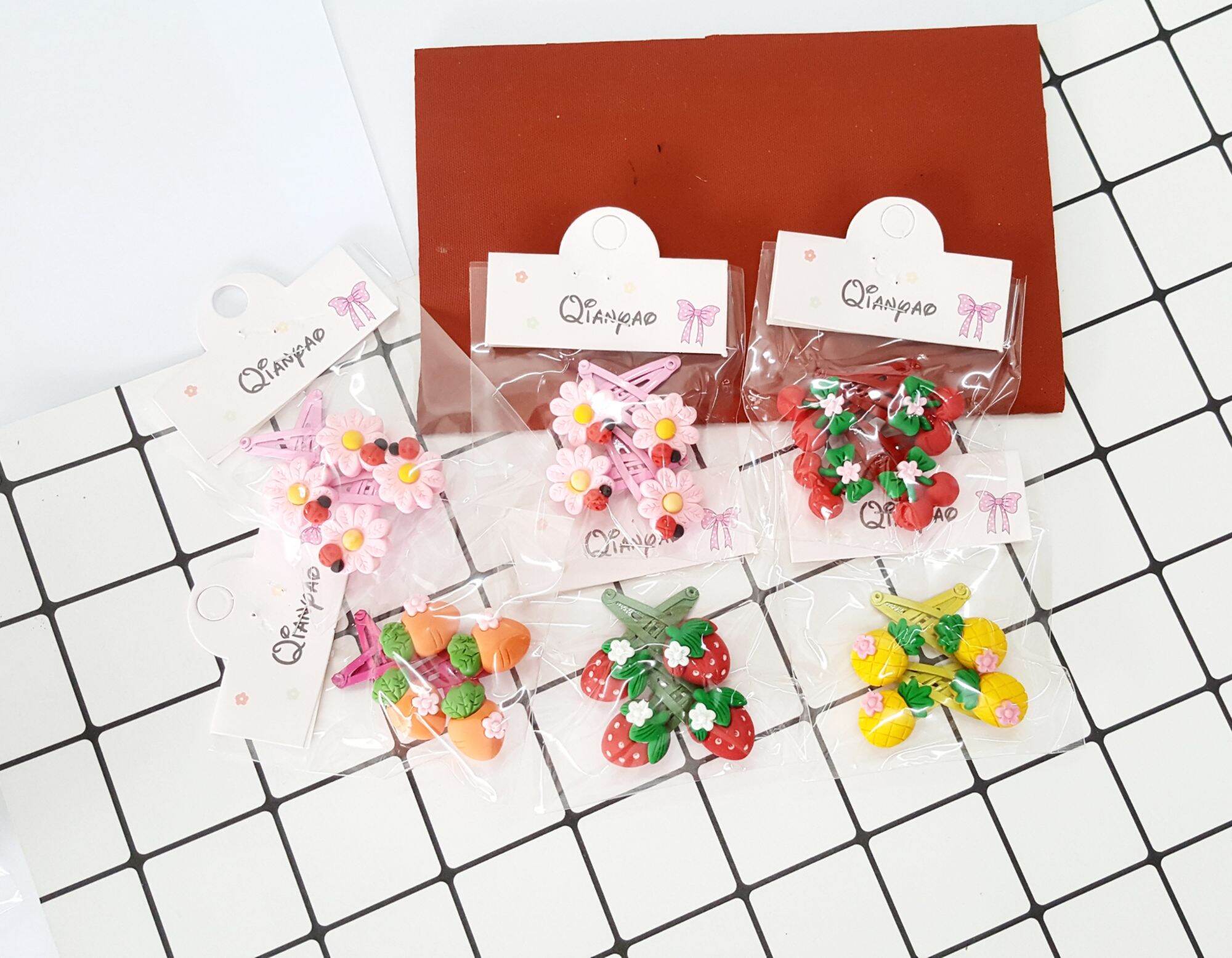(GIÁ SỈ) COMBO 10 SET KẸP TÓC CHO BÉ ĐỦ MÀU ĐỦ KIỂU