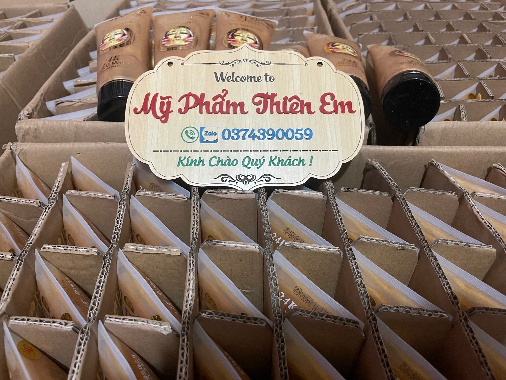 Mặt Nạ Vàng 24K hàn quốc