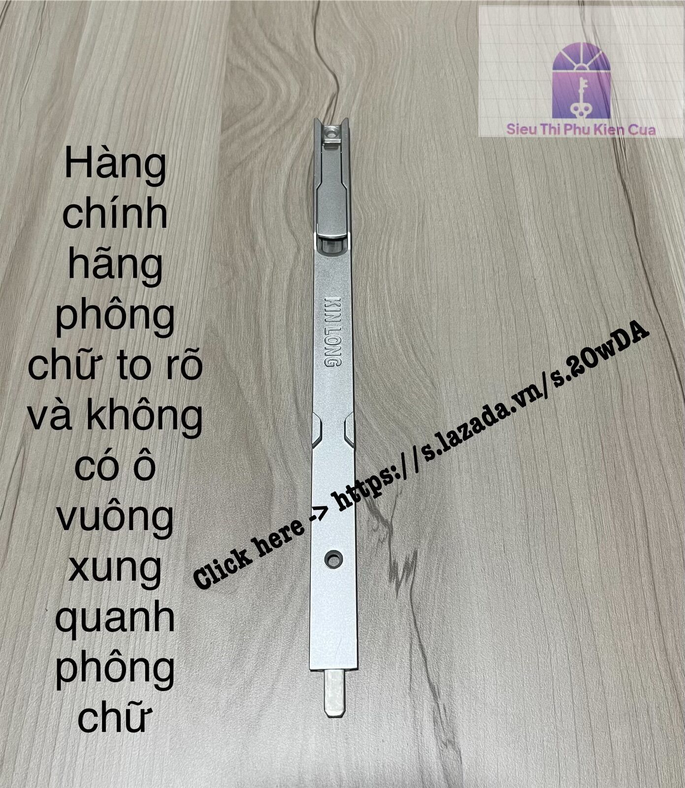 [HCM]Chốt bật KINLONG cửa XINGFA hàng chính hãng
