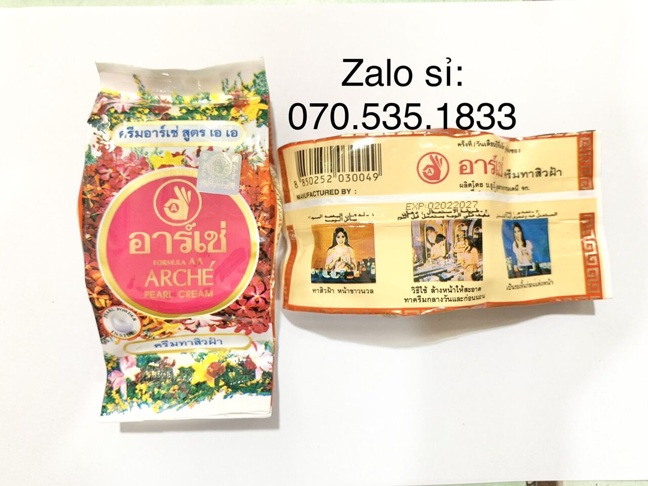 Lẻ hủ kem ac thái