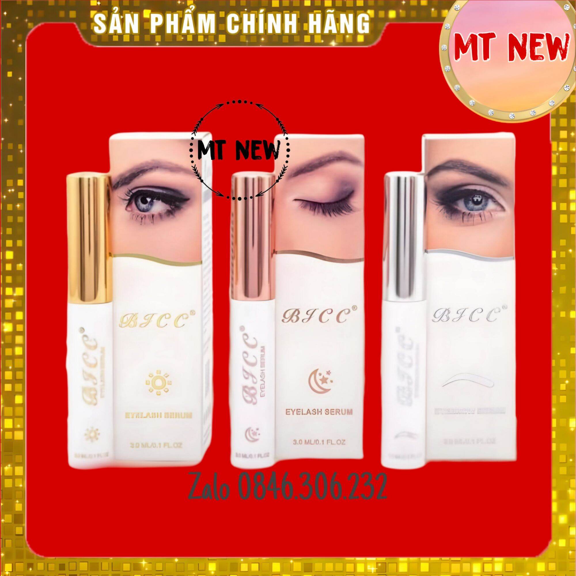 Trọn bộ combo dưỡng mi bjcc ngày, đêm, dưỡng mày dài tự nhiên, không cay mắt, hiệu quả cao