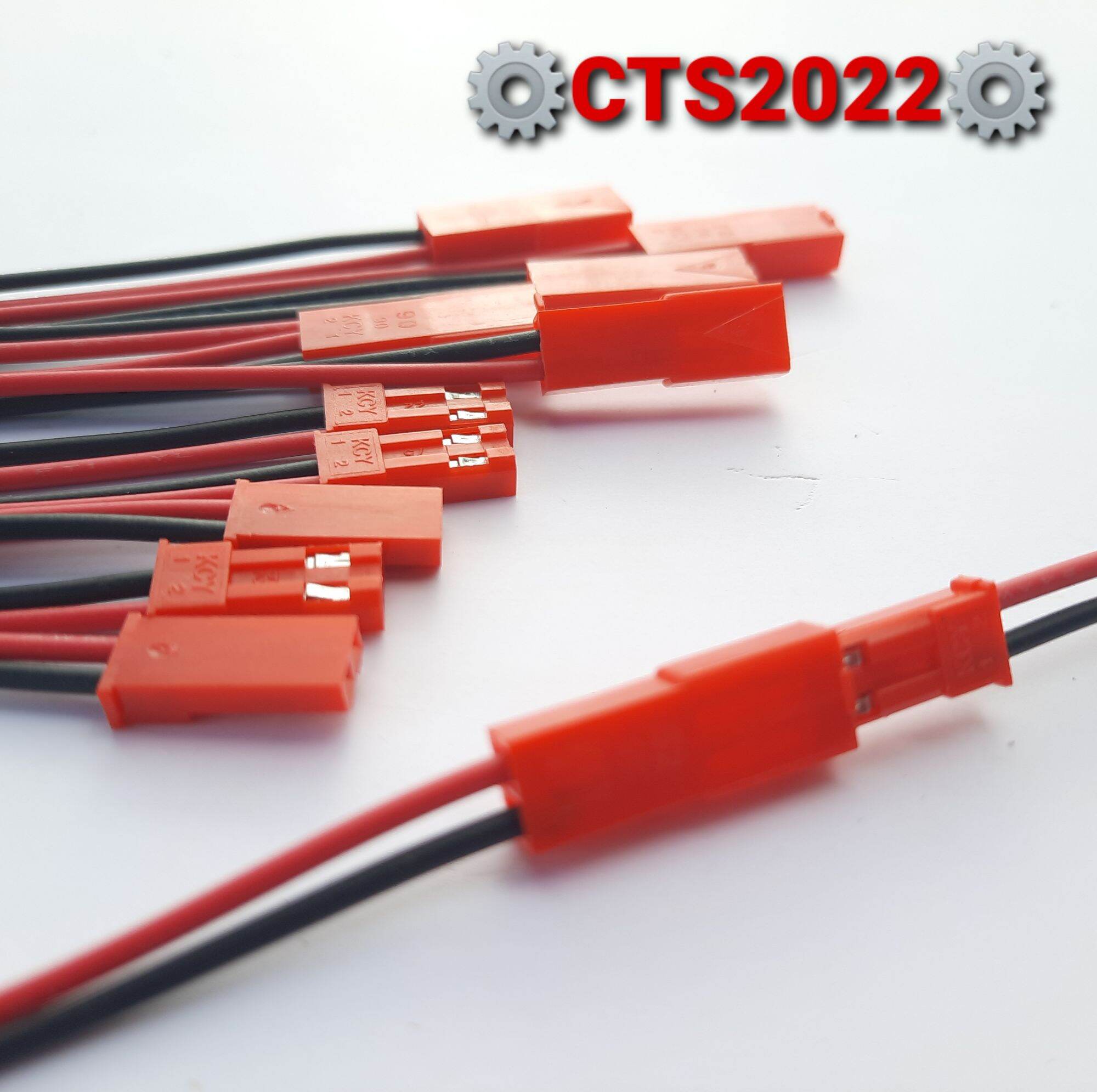 Jack cắm JST - 2 chân dài 100mm