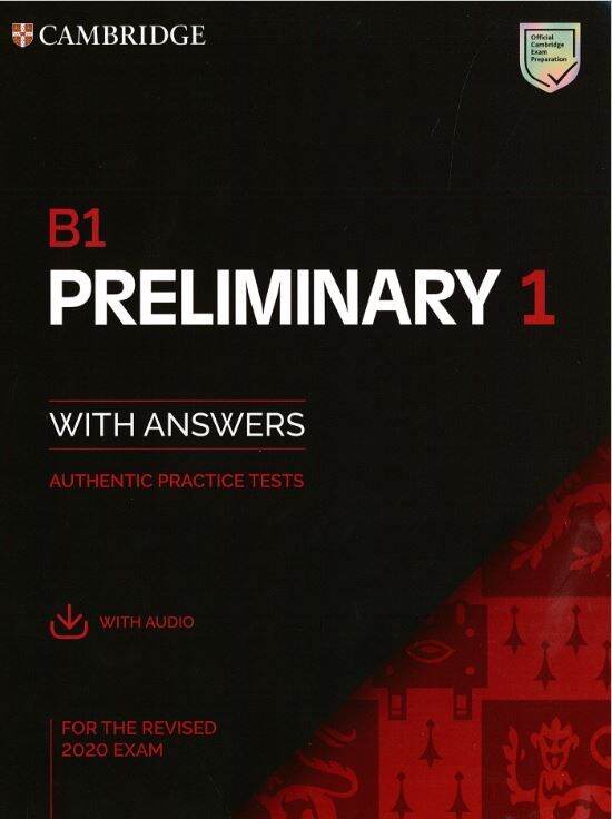 Cambridge B1 Preliminary 1 With Answer