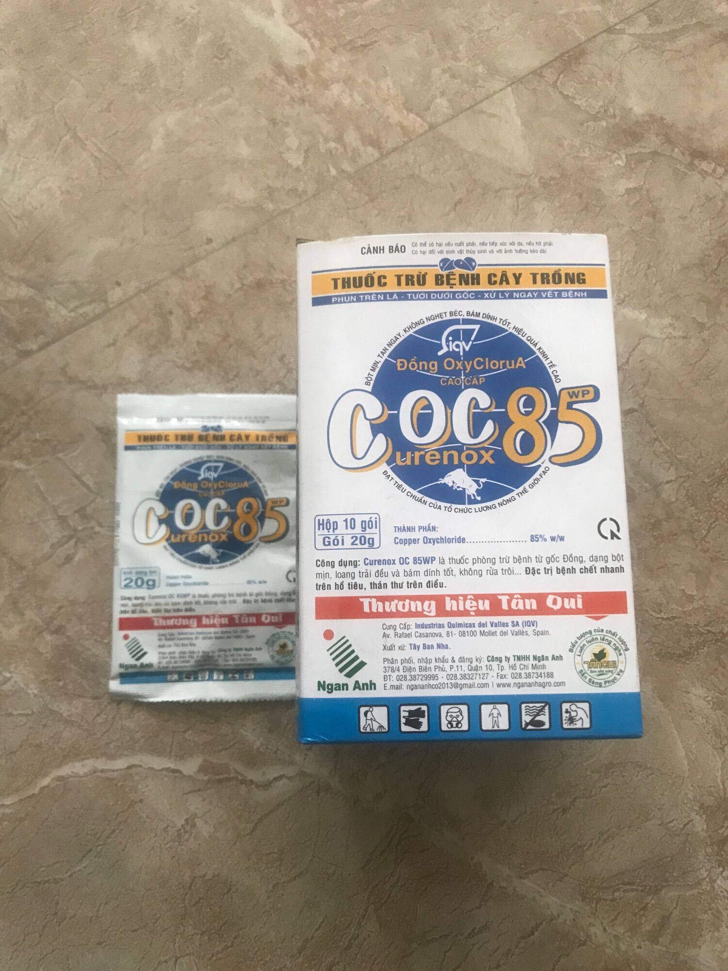 Coc 85 đồng oxyclorua