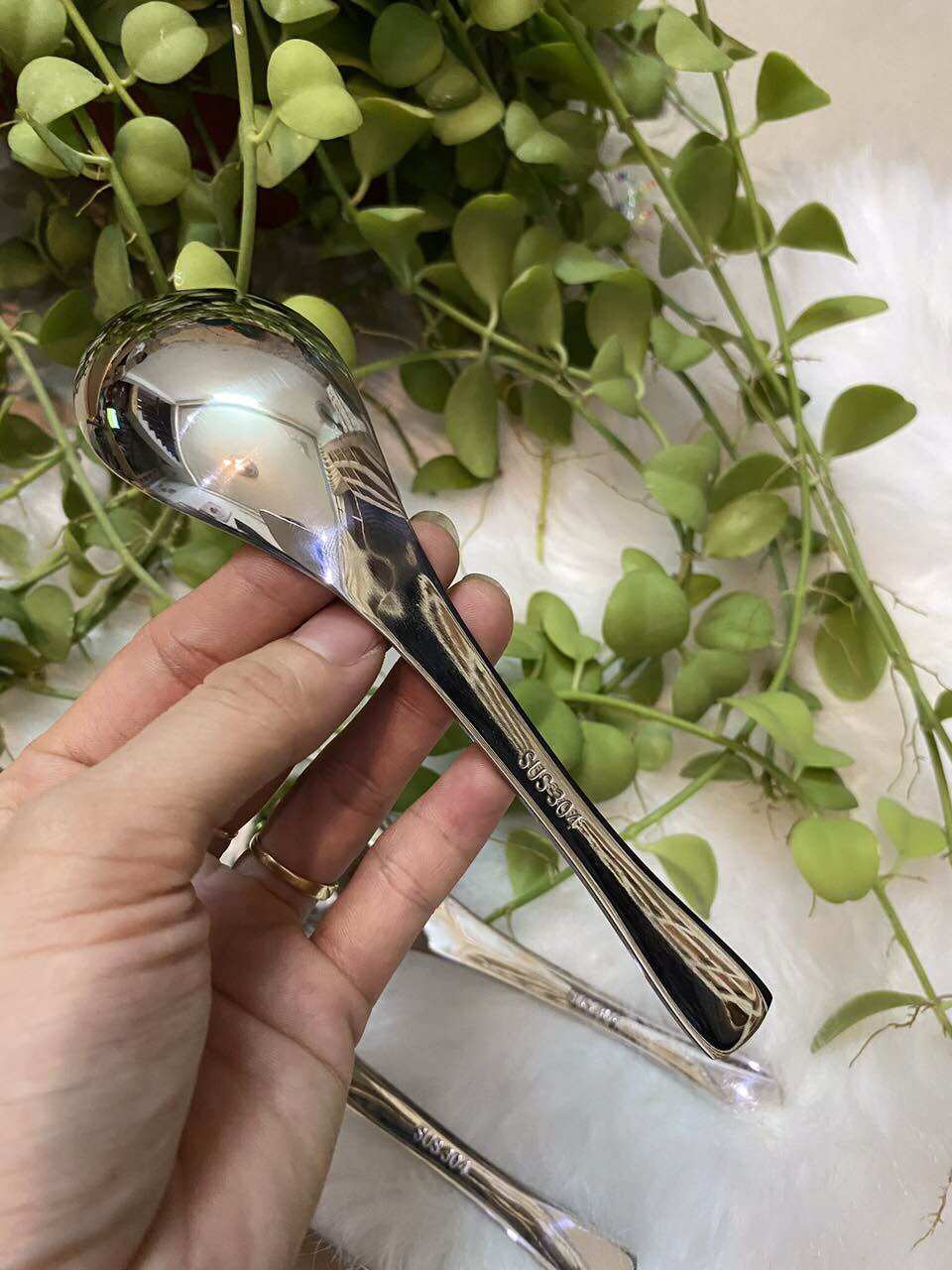 Thìa inox Đức xịn, 16cm