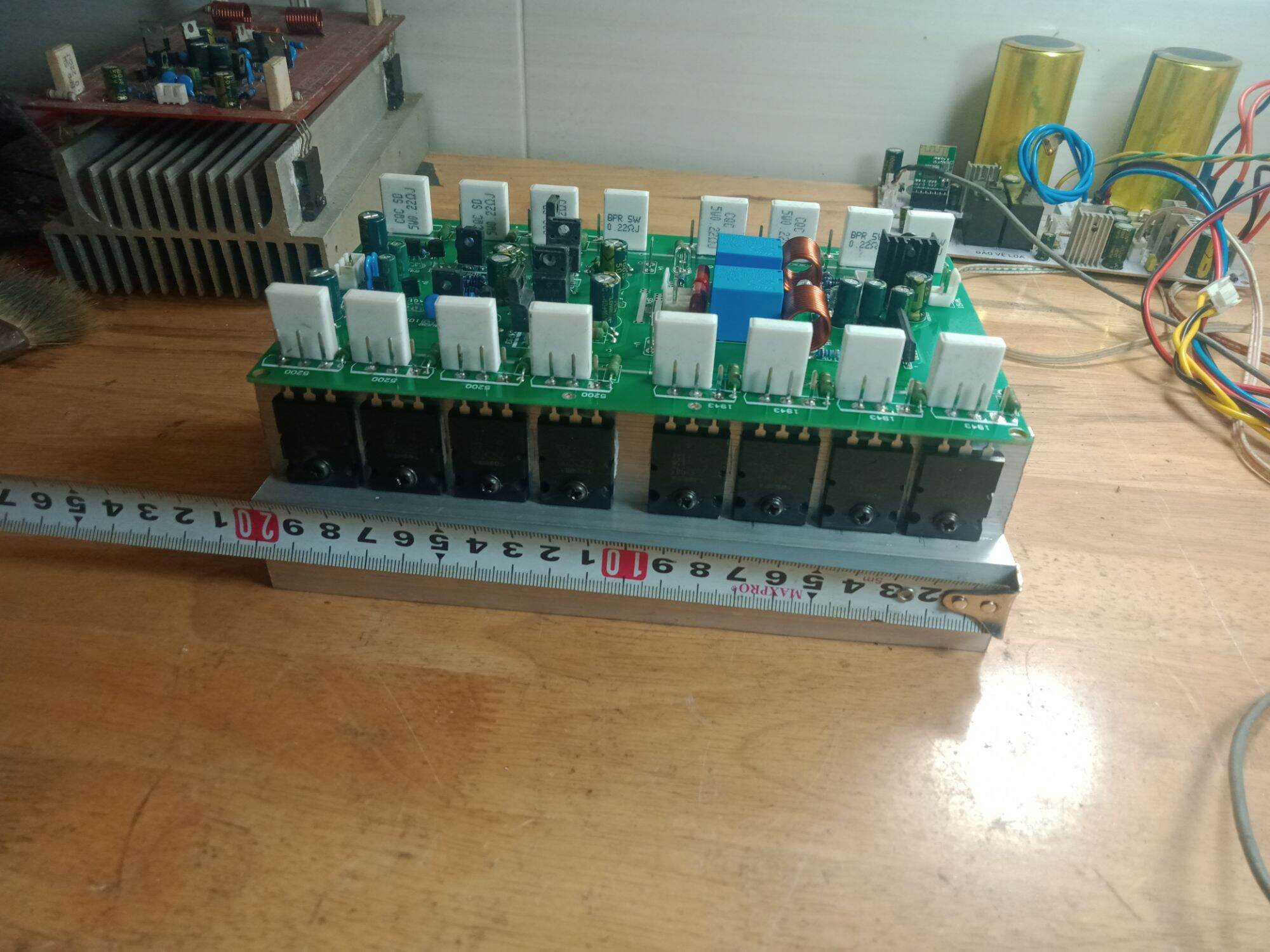 mạch công suất 16 sò stereo 800w