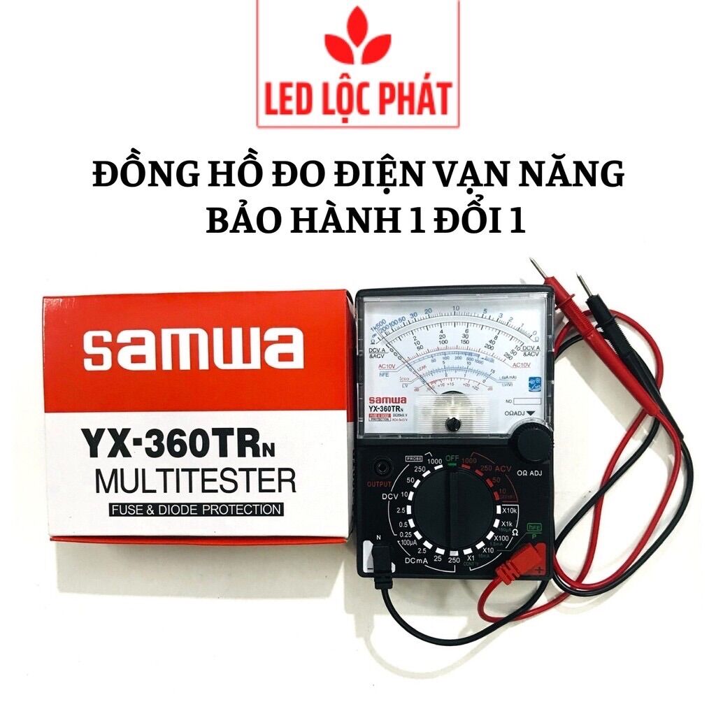 Đồng hồ đo điện vạn năng, đồng hồ vom yx- 360tr