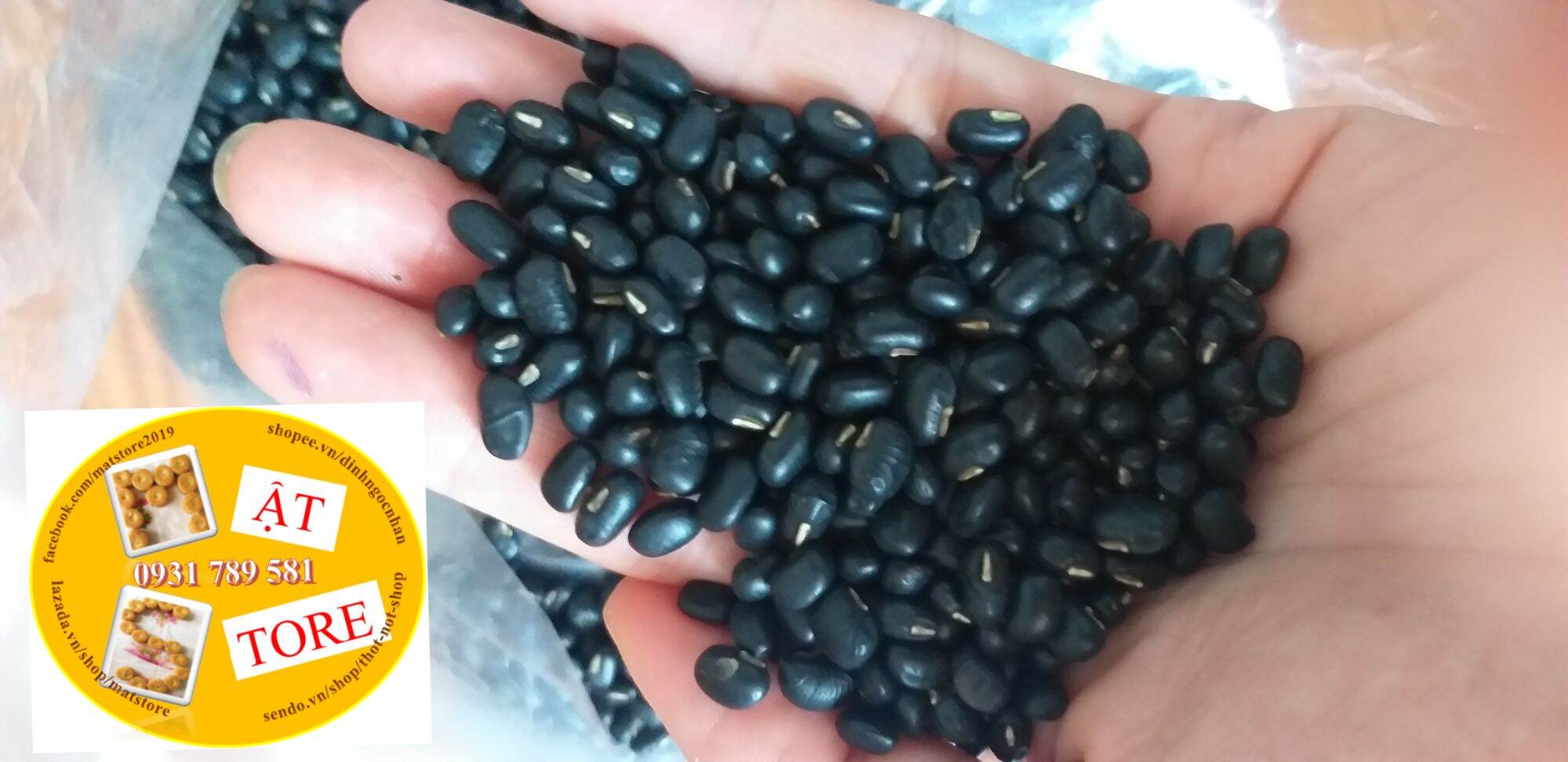500g đậu đen xanh lòng loại 1 việt nam