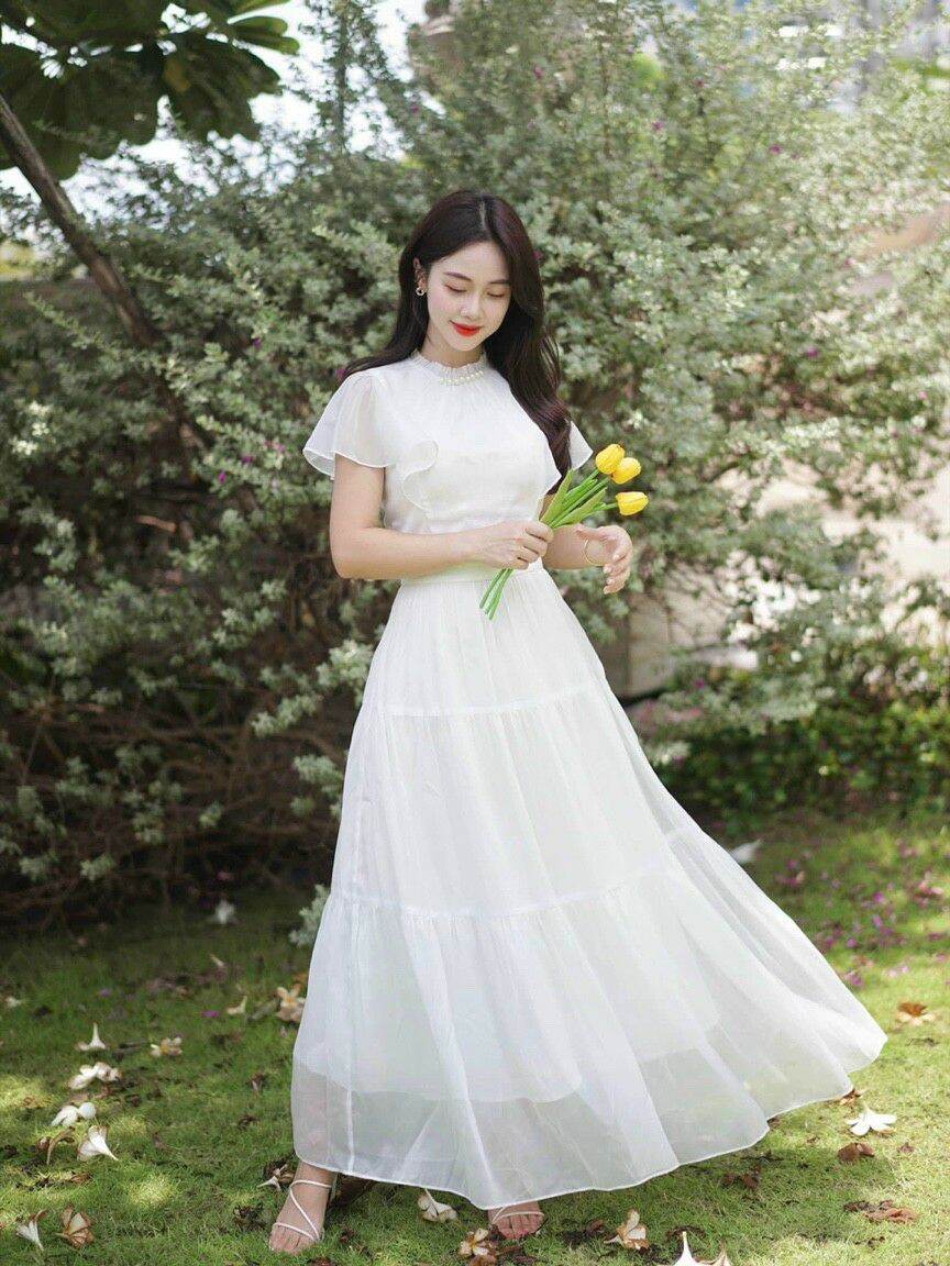 Váy đầm nữ maxi dáng dài sang chảnh