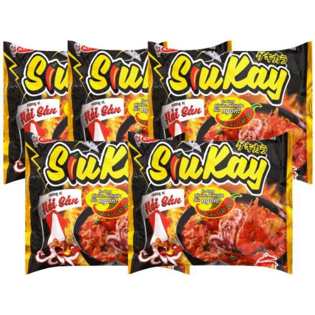 mì gói SiukaY đủ vị
