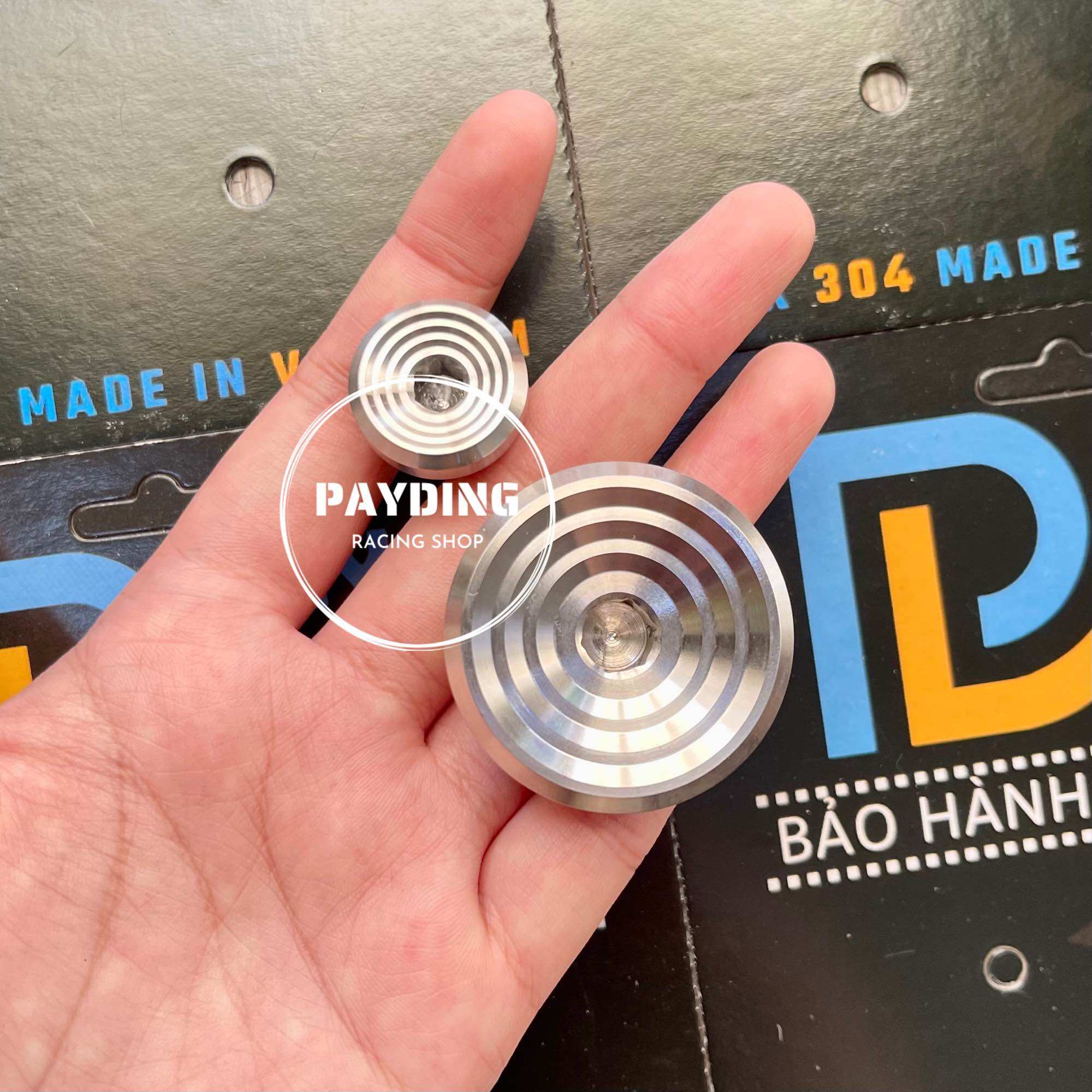 [ HÌNH THẬT ] Ốc mâm lữa mẫu thái inox304 cho các dòng xe Honda,Ya,Su