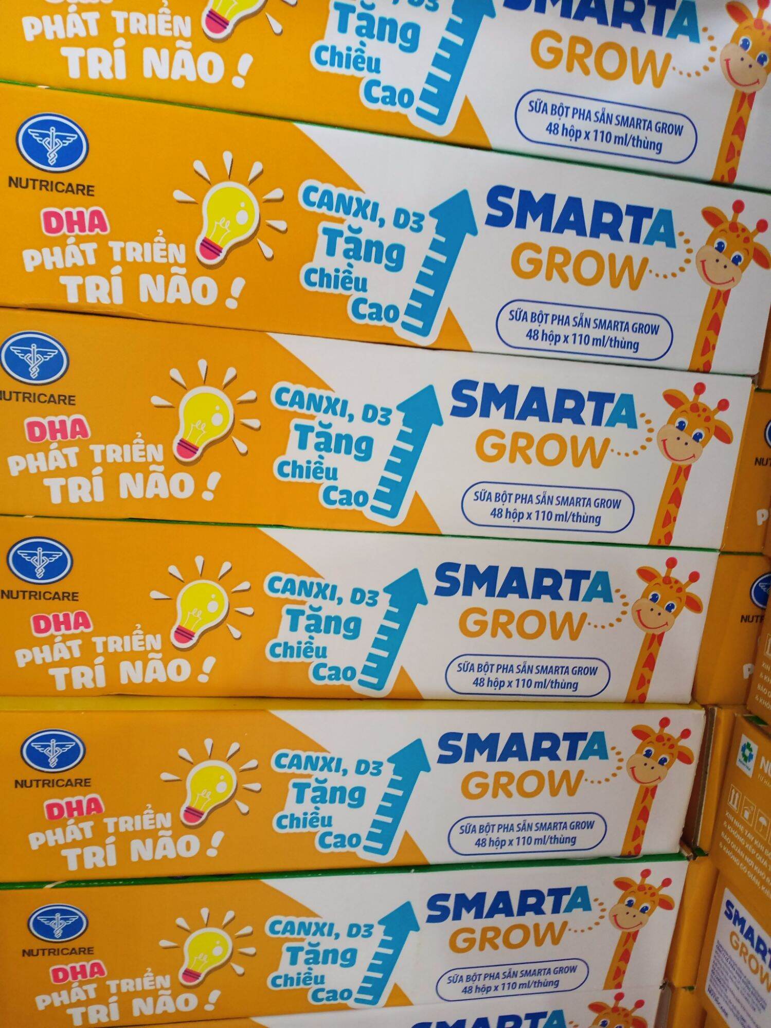 Sữa smarta grow - 180ml date mới