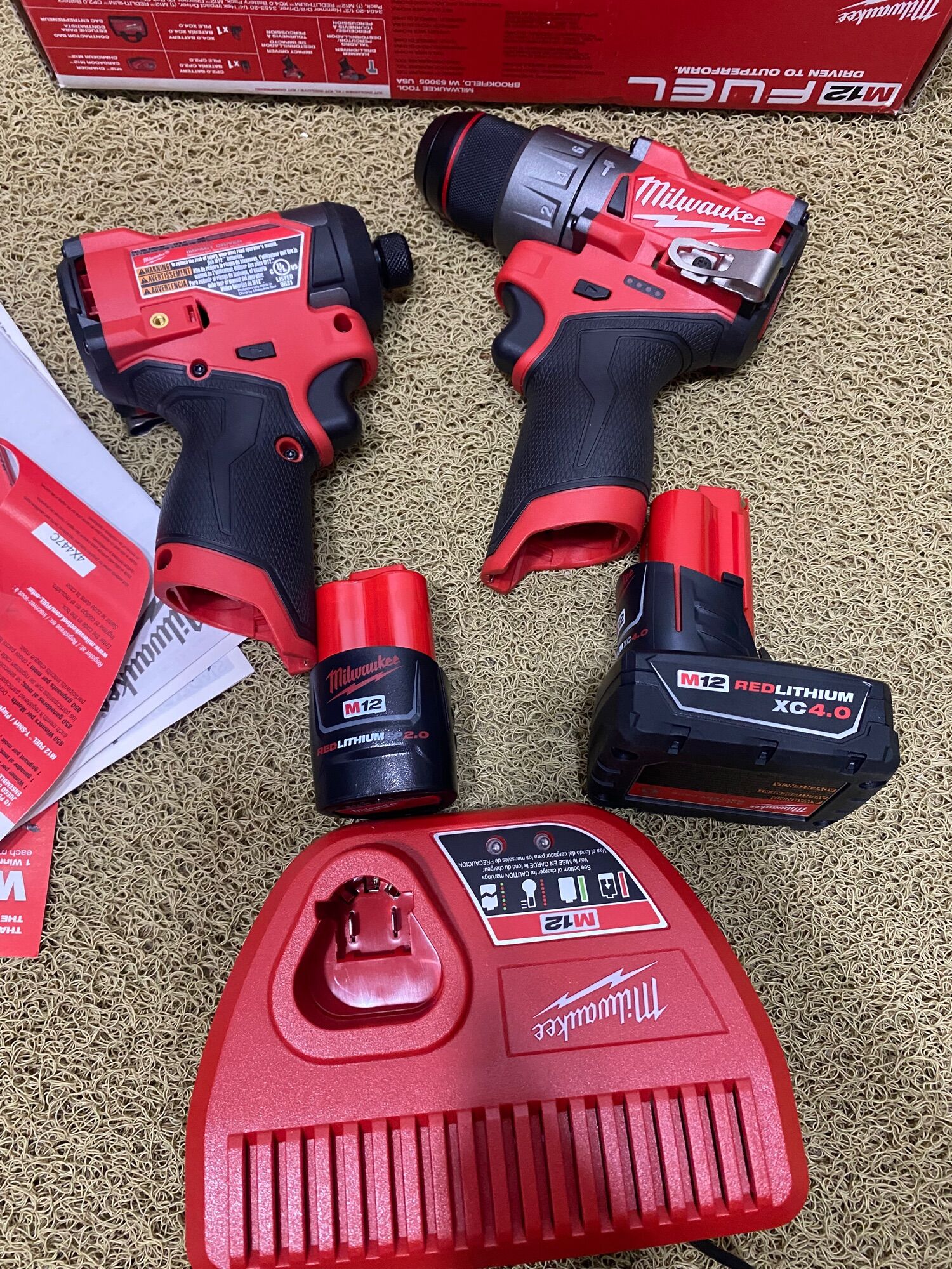 Combo Milwaukee M12