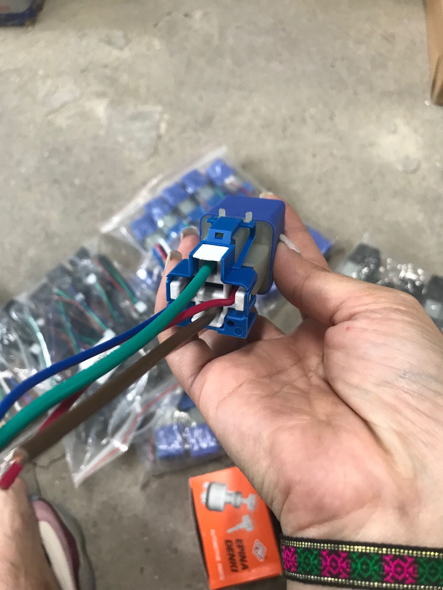 Bộ Rơle 12V Mới, 4 chân, 5 chân, 6 chân