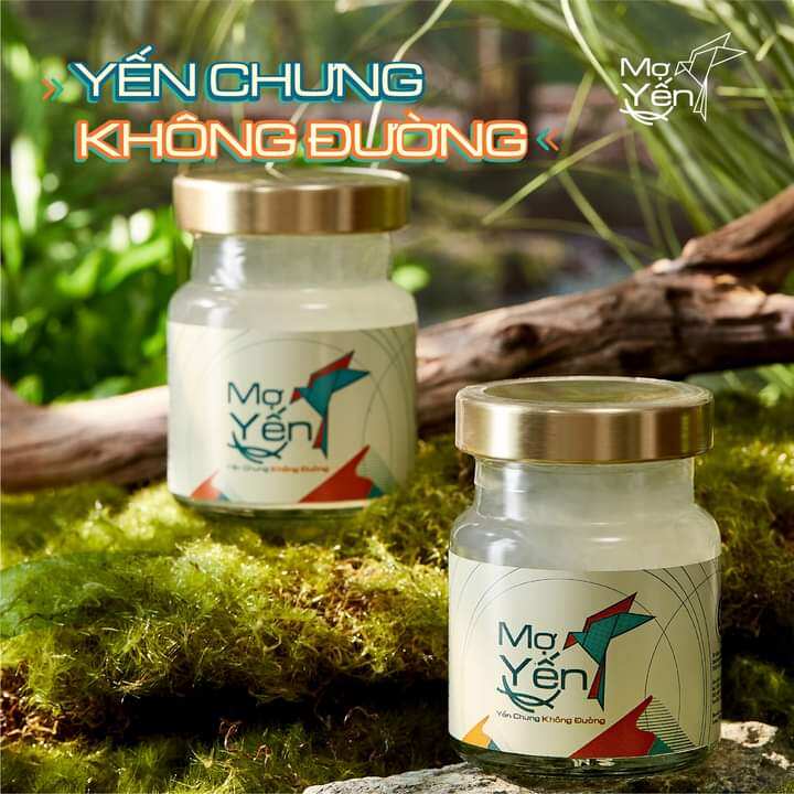 Combo 10 hũ yến chưng không đường 70ml chứa 25% yến tươi thật phù hợp với người tiểu đường và ăn kiêng