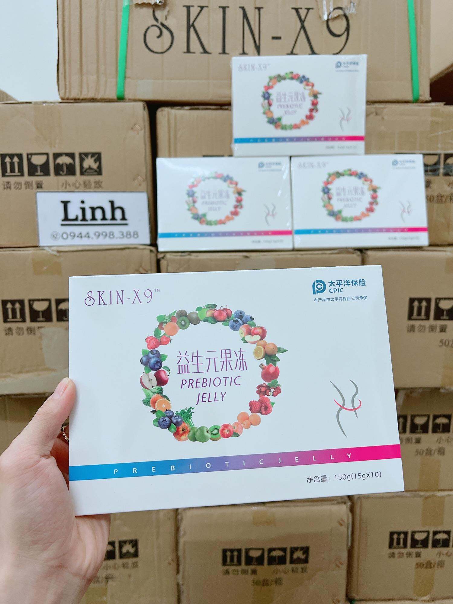 THẠCH HỖ TRỢ GIẢM CÂN SKIN X9 - Thải Mỡ Trang Nemo