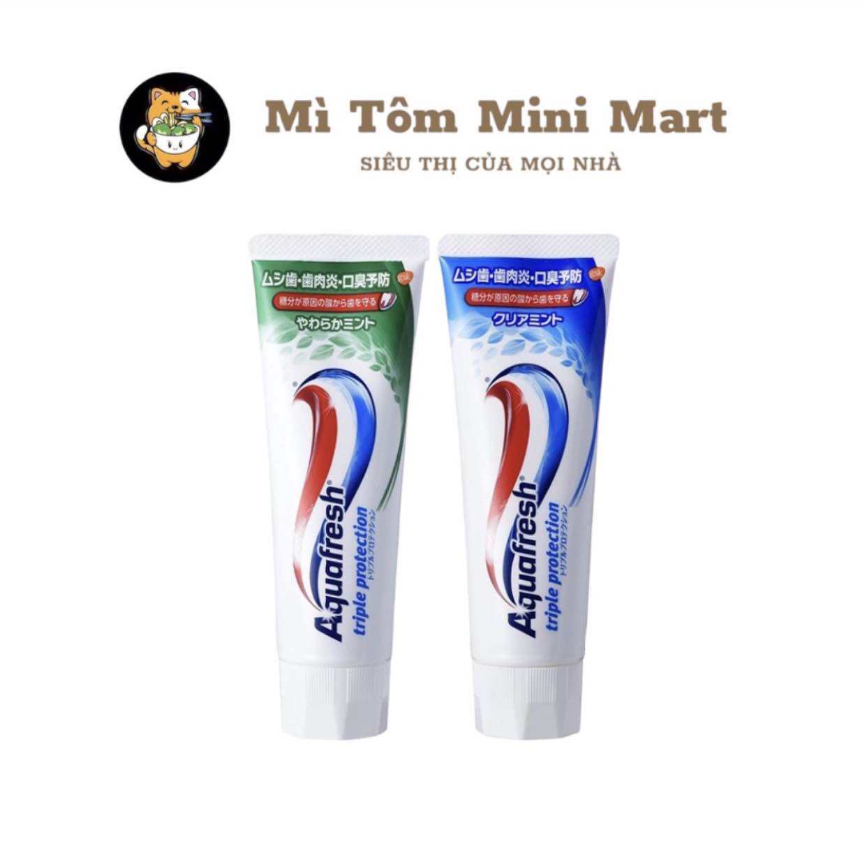 Kem đánh răng Aquafresh Nhật tuýp 140g