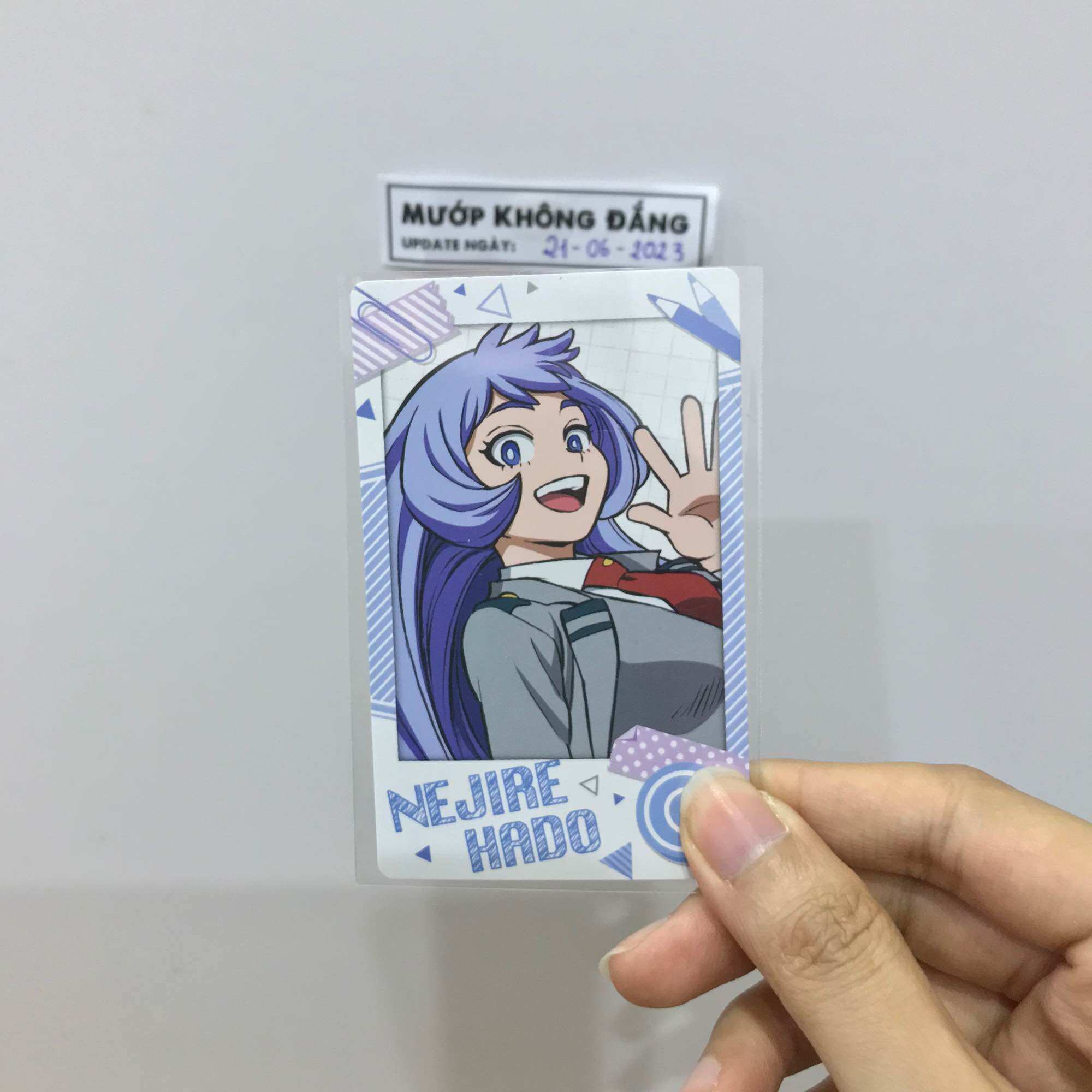 [MHA SẴN - P5] Thẻ bài snapmide MHA nhân phẩm