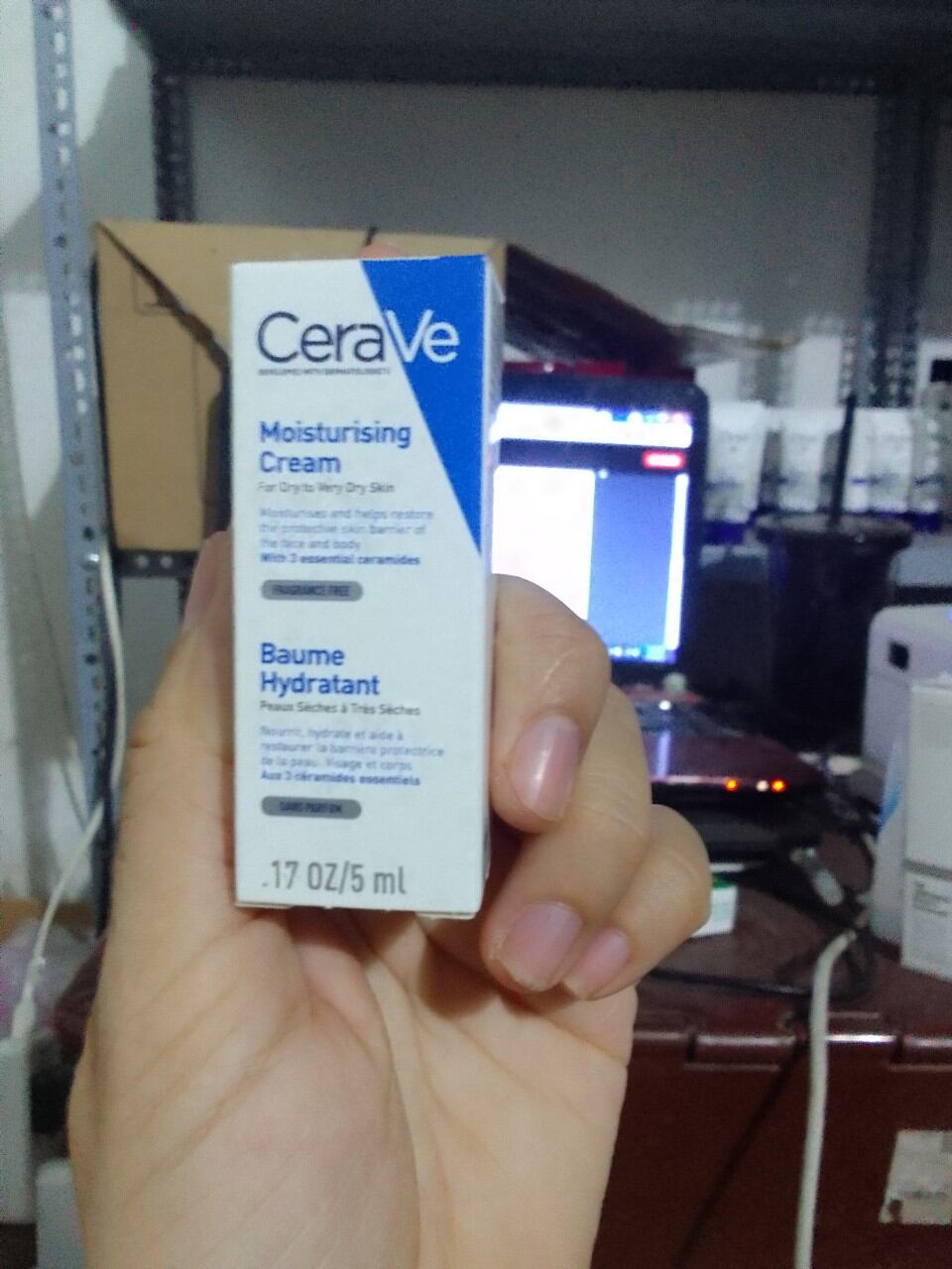 Kem Dưỡg ẩm Cerave Moisturizing Cream 5ml