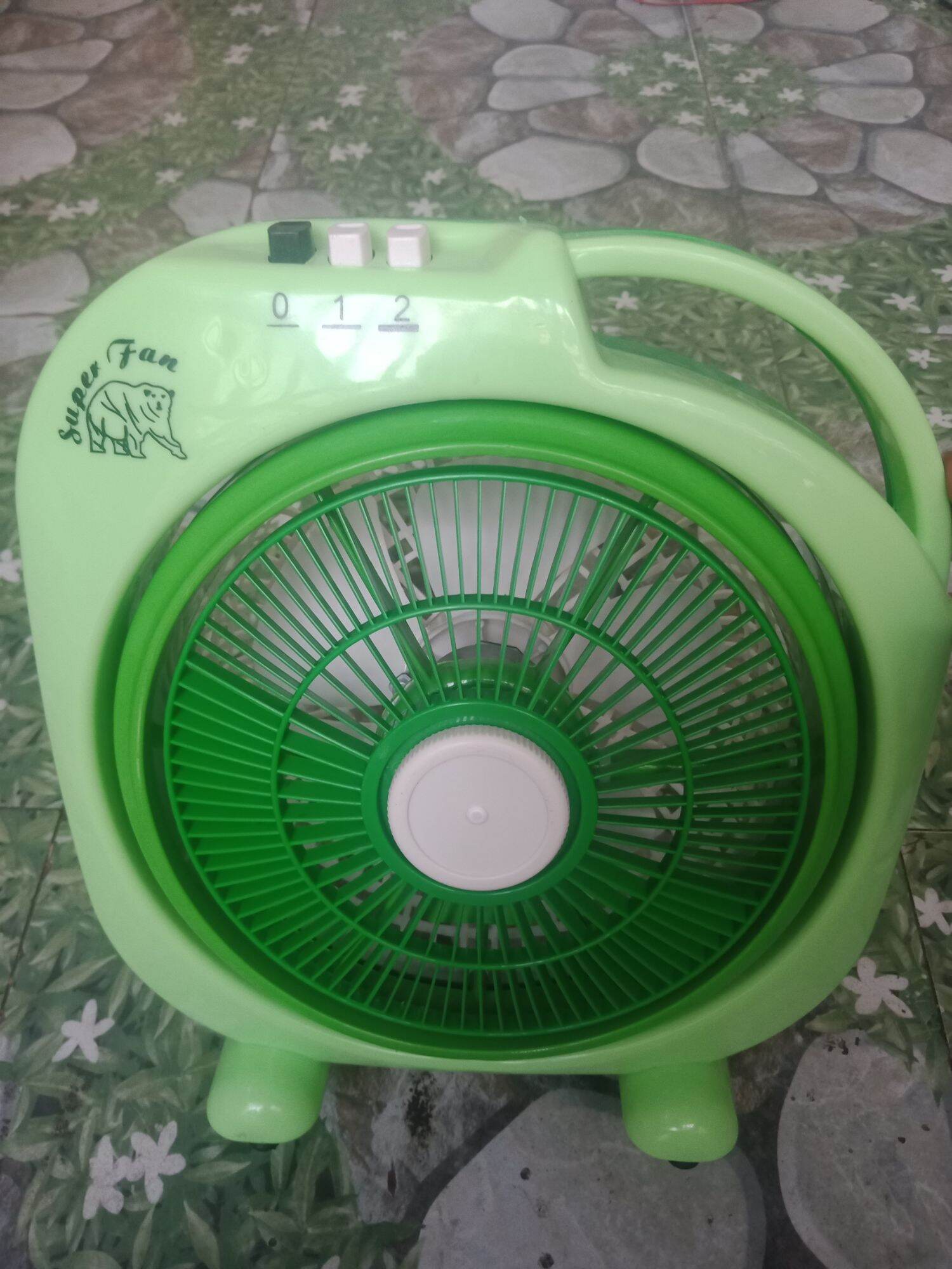 Quạt hộp b2 kẹp acquy sử dụng điện 10v đến 16v
