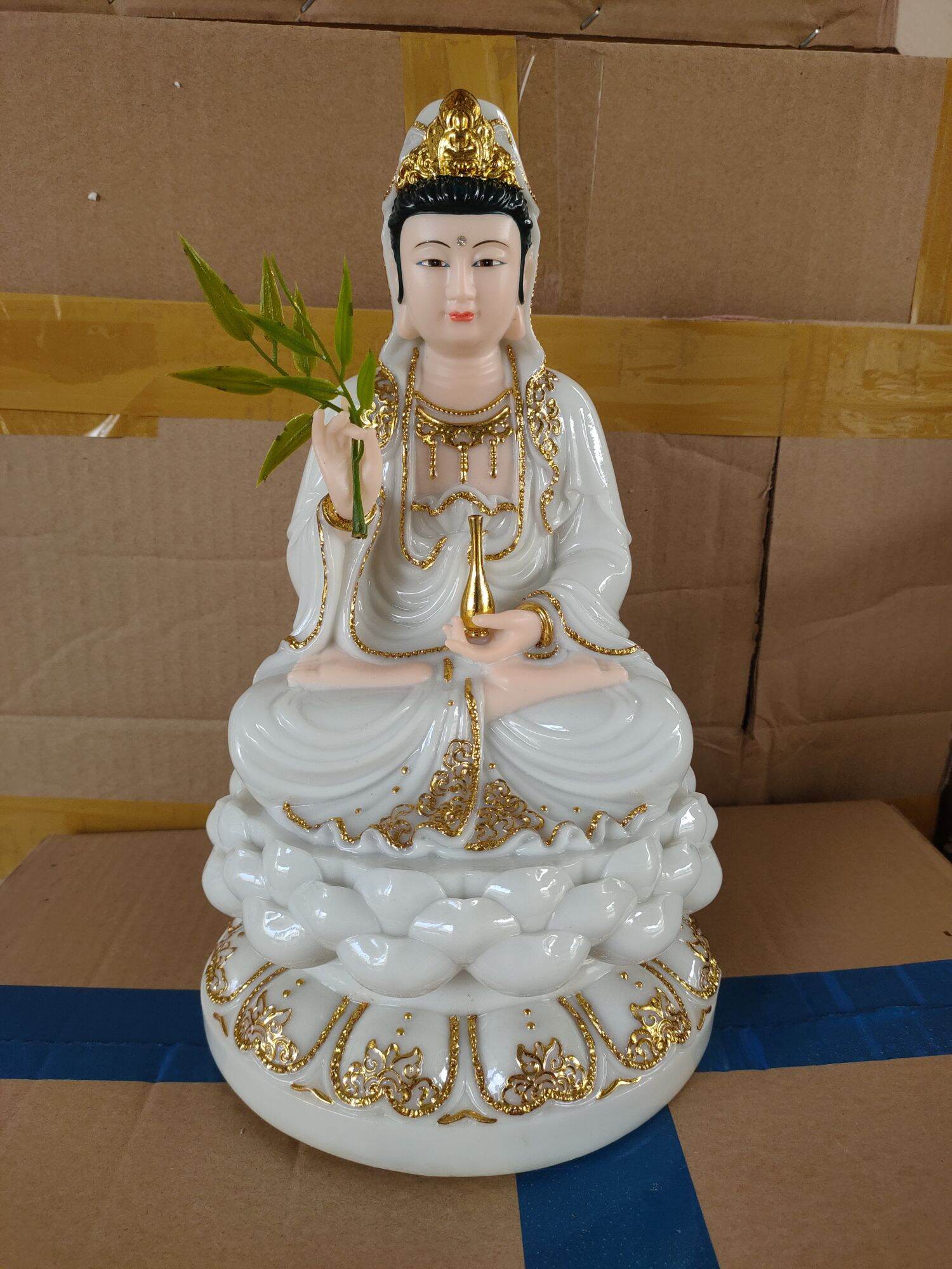 Tượng Quan Âm Bồ Tát cao 30cm