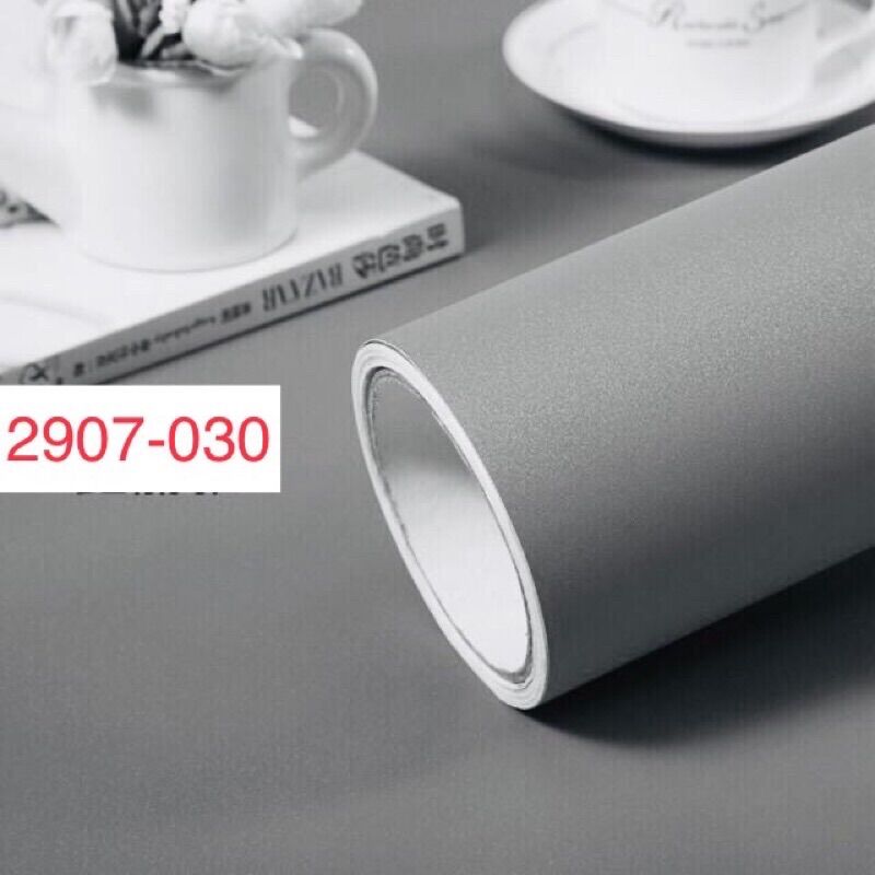 Decal đen trắng vân nhám cuộn khổ ngang 60cm