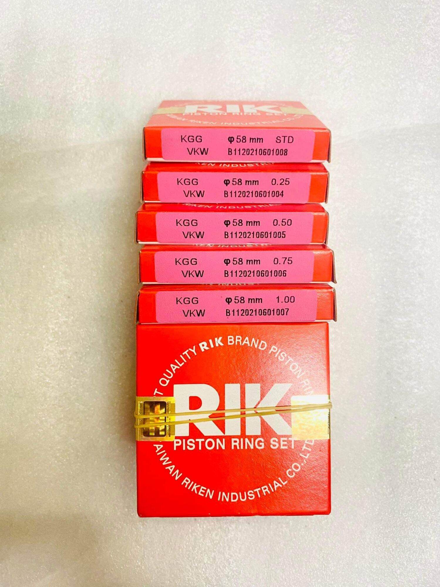 Bạc rik 0.8 0.8 1.5 58mm đến 59
