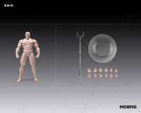 hot toys | INART MORFIG Mô Hình Cơ Thể Nam Trống 1/12 - Có Hàng (BlankBody-01) Đồ Chơi Mô Hình Có Khả Năng Tái Tạo Tư Thế Cao Dành Cho Người Sưu Tầm Và Người Hâm Mộ