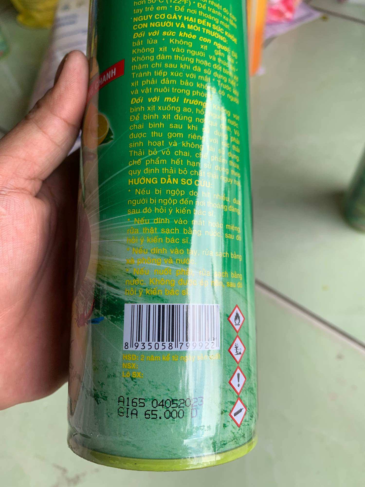Bình xịt muỗi Falcon chai 660ml combo 2 chai
