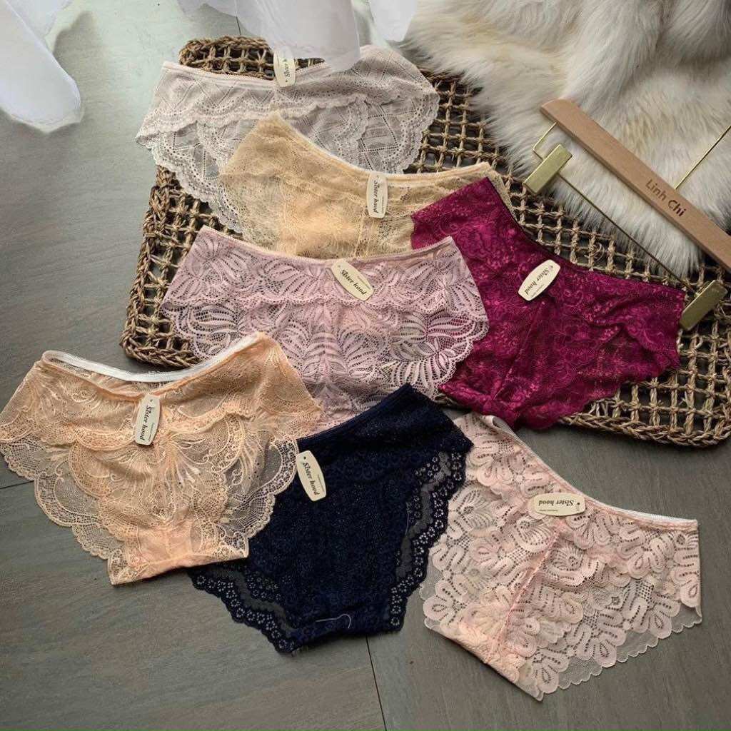 39k/ sét 10 quần lót nữ, quần lót ren tp