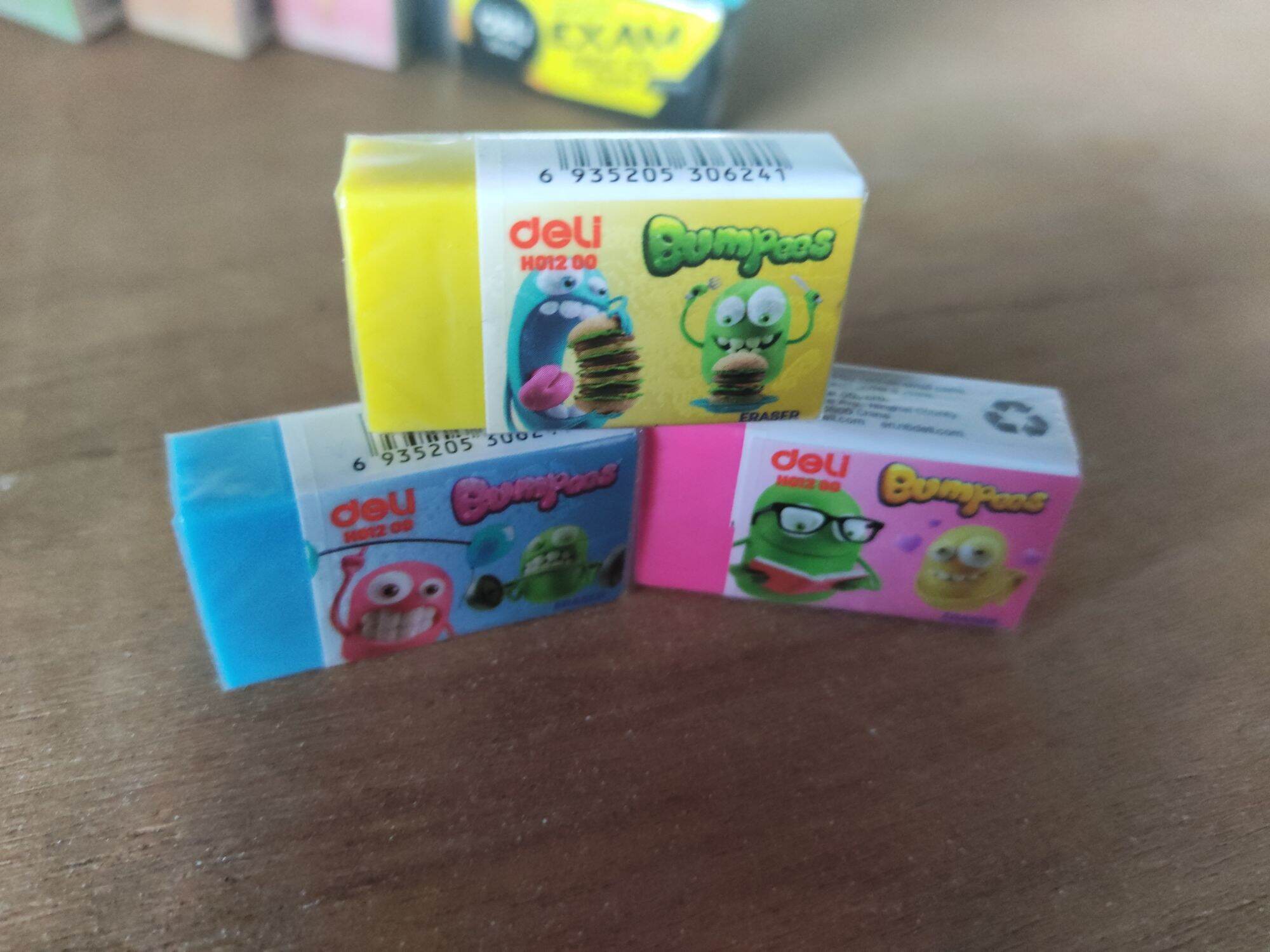 Tẩy bút chì Deli các loại
