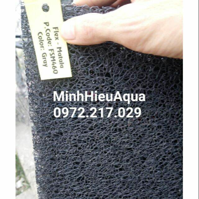 Vật liệu lọc nước hồ cá - Tấm lọc Jmat Matala Gray 1mx1,2m