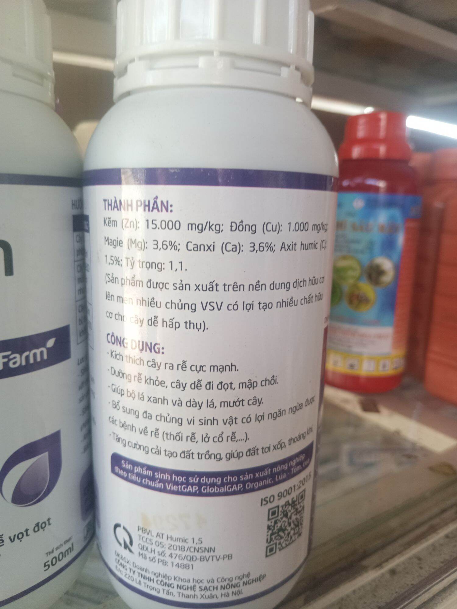 Vnfarm Regen-Phân bón lá REGEN ( phục hồi cây, ra rễ vọt đọt, xanh lá cứng cây)