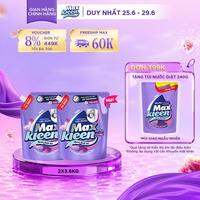 Combo 2 Nước giặt cho máy giặt cửa trước MaxKleen hương Huyền Diệu 3.6kg